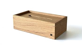 ティッシュボックス MASTERWAL TISSUE BOX COVER (HIGH) 置くスペースを選ばないハーフサイズのティッシュボックスで